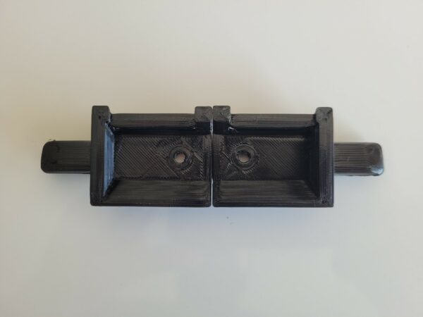 Paire embout axe support plage arrière coulissante pour RENAULT Clio 2 et 3 Estate Break
