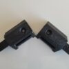 Paire embout axe support plage arrière coulissante pour RENAULT Clio 2 et 3 Estate Break