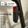 Pour SUPERIOR. XR 9: Support Radar (Garmin Varia / Bryton Gardia / Wahoo Tackr Radar / Mangene / iGPSPORT ...)
