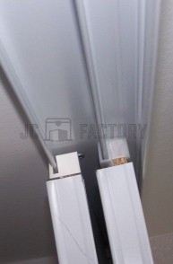 Kit de 4 guides pour porte coulissante Form / Optimum